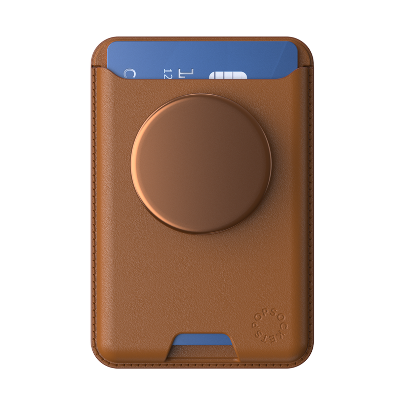 Cognac —  Softgoods PopWallet+ for MagSafe image number 1