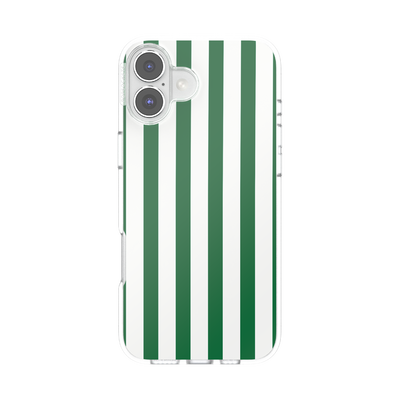 Club Stripe Green — iPhone 16 Plus MagSafe Case