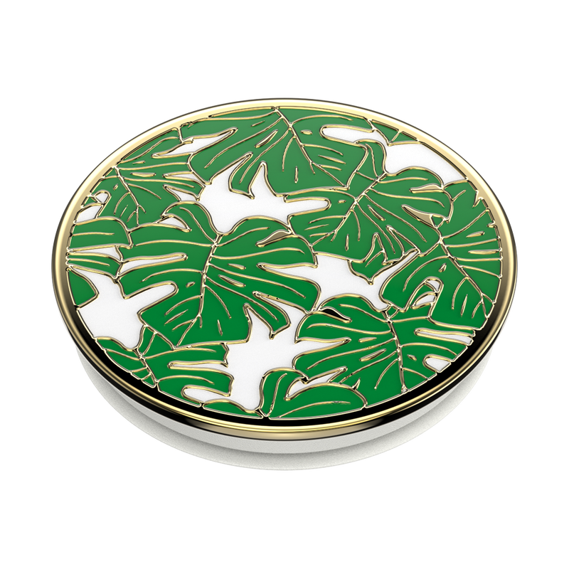 Enamel Monstera — Adhesive PopGrip image number 2