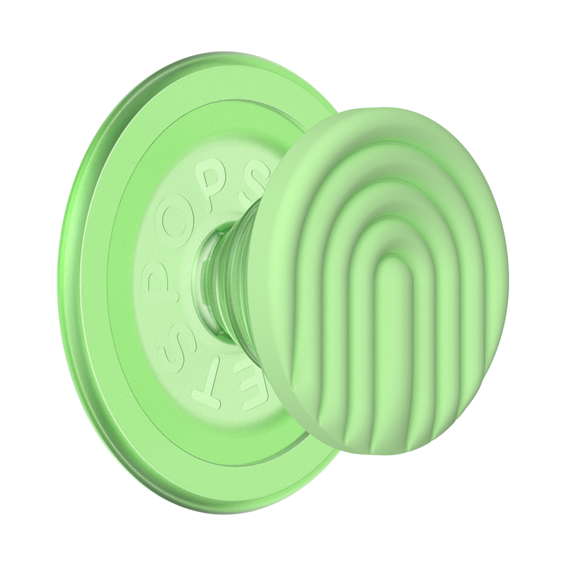 PopOut Curves Matcha Dew — MagSafe PopGrip image number 0