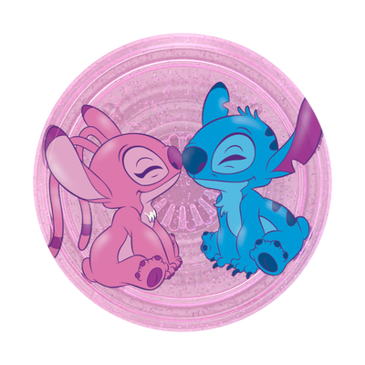 Secondary image for hover Glitter Angel & Stitch Forever — Adhesive PopGrip
