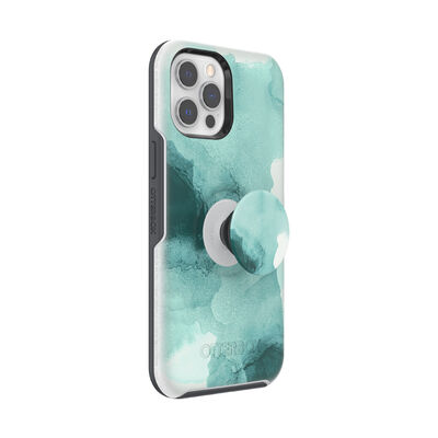Secondary image for hover Otter + Pop Symmetry Series Case Tourmaline Smoke — iPhone 12 Pro Max