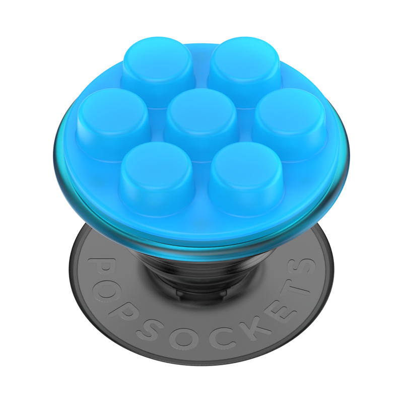 PopFidget Popper Electric Blue — Adhesive PopGrip image number 0