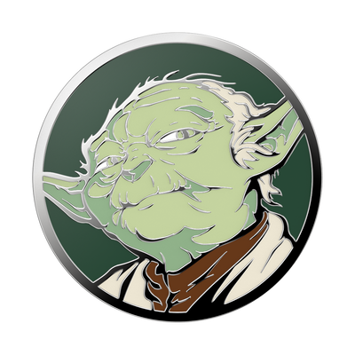 Secondary image for hover Enamel Yoda — Adhesive PopGrip