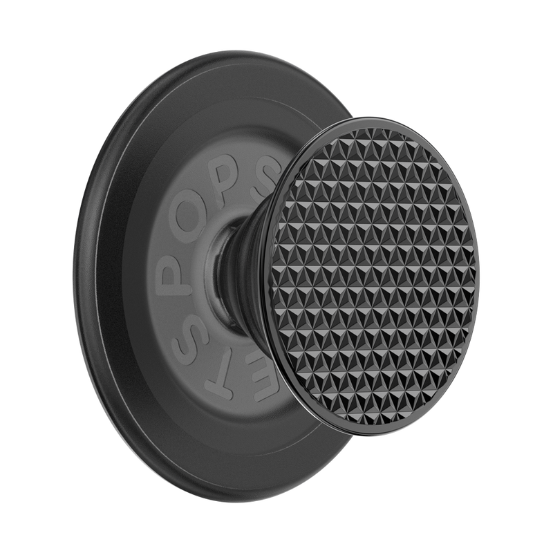 Triangle Knurl Black — MagSafe PopGrip image number 0