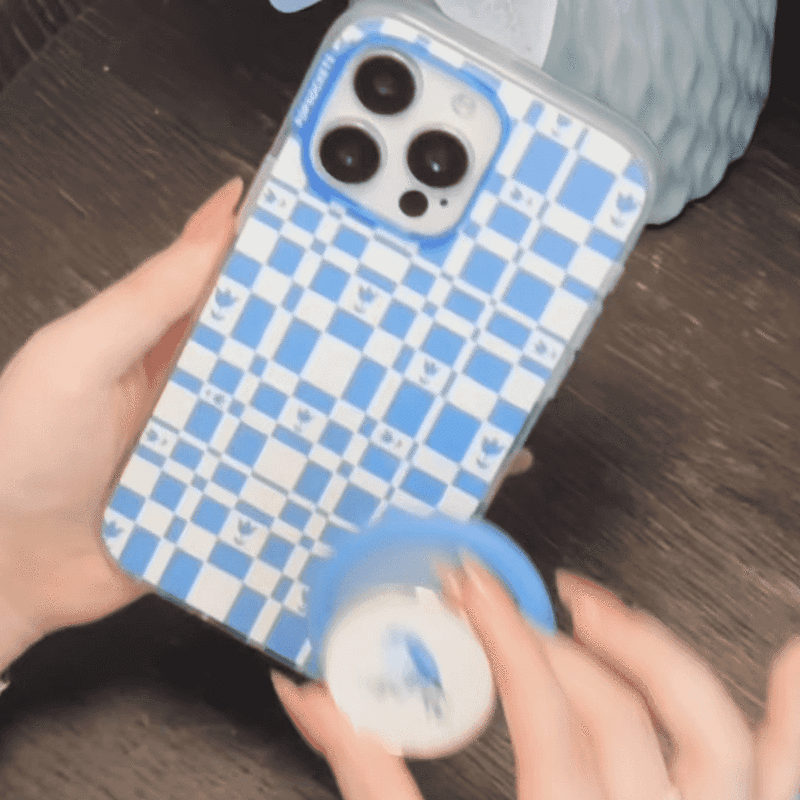 Enamel Blue Bird — MagSafe PopGrip image number 2