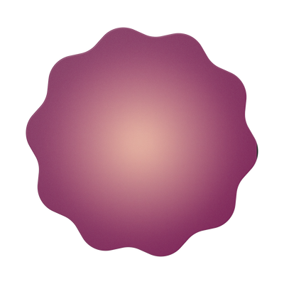 Secondary image for hover Molded Flower Red Wine — Adhesive PopGrip