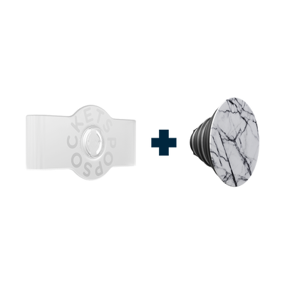 Secondary image for hover Clear as Day PopGrip Slide — iPhone X/XS