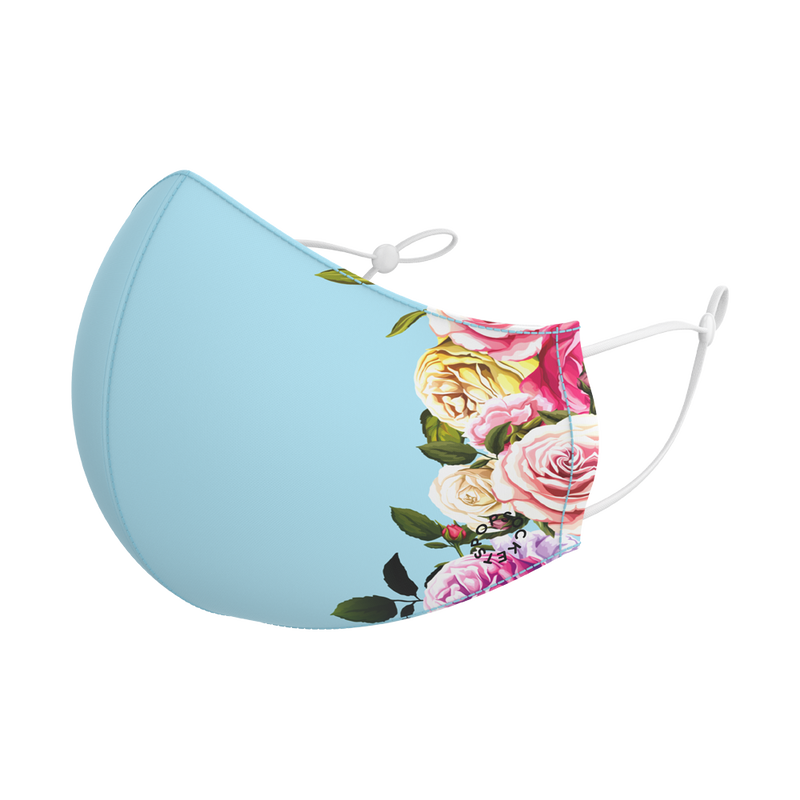 PopSockets Face Mask Retro Floral image number 1