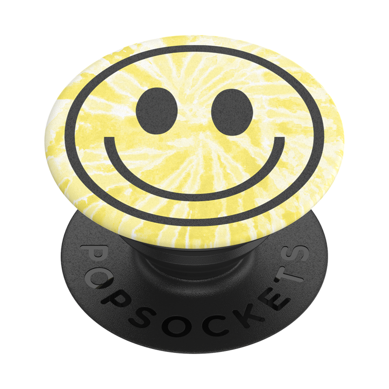 Tie Dye Smiley — Adhesive PopGrip image number 0
