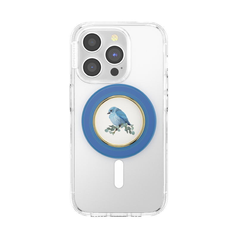 Enamel Blue Bird — MagSafe PopGrip image number 7