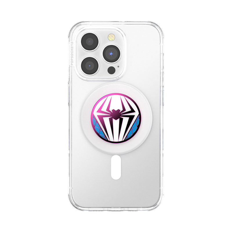 Enamel Ghost Spider Suit — MagSafe PopGrip image number 3