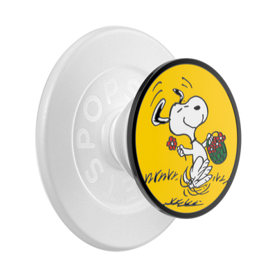Enamel Snoopy Skip — MagSafe PopGrip
