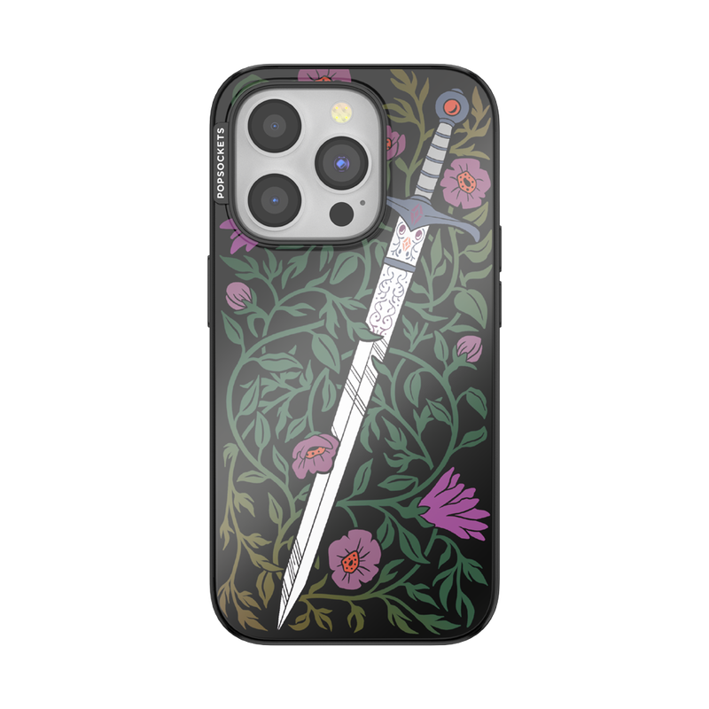Mirror Thorny Blade Forest — iPhone 15 Pro MagSafe Case image number 0