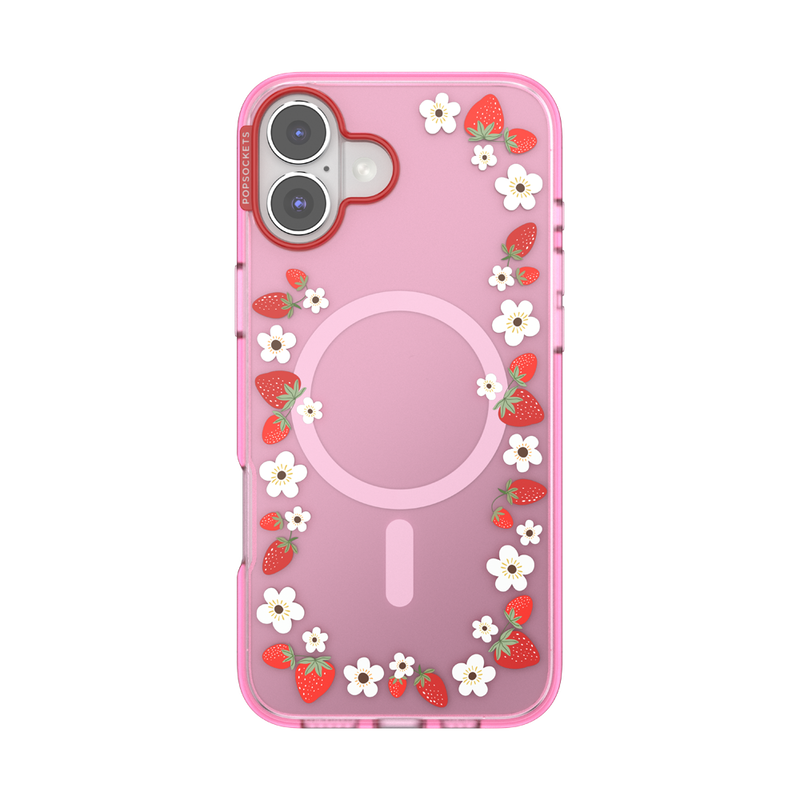 Strawberry Frame — iPhone 16 Plus MagSafe Case image number 0