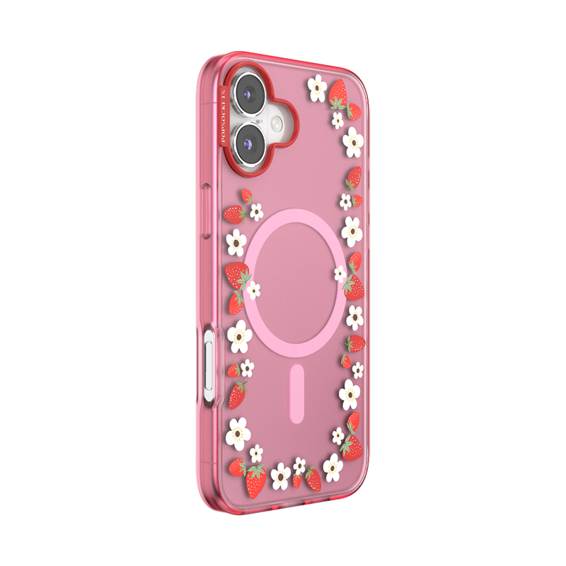 Strawberry Frame — iPhone 16 Plus MagSafe Case image number 1