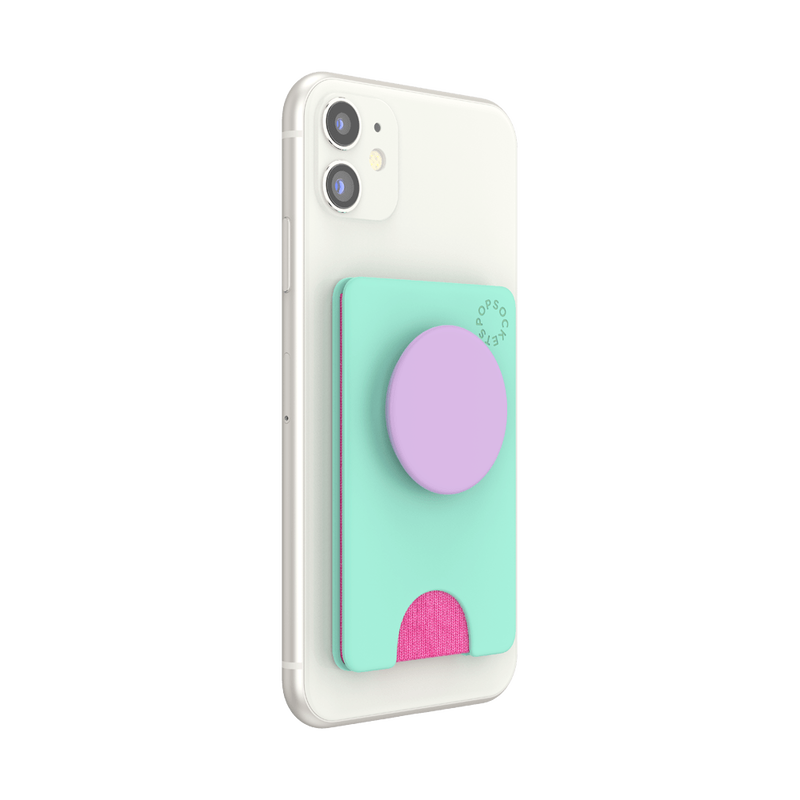 Color Block Ultra Mint PopWallet+ image number 3