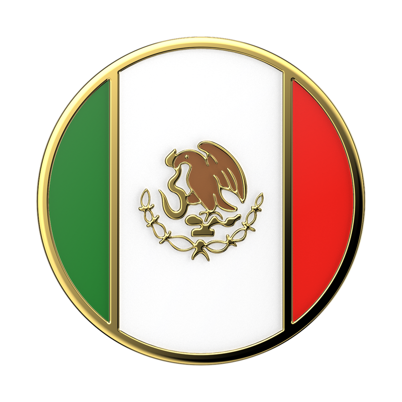 Enamel Mexican Flag