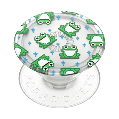 Secondary image for hover PlantCore Grip Translucent 8 Bit Frogs