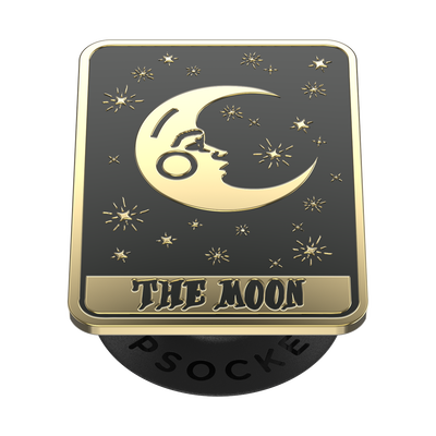 Secondary image for hover Enamel Tarot Card Moon