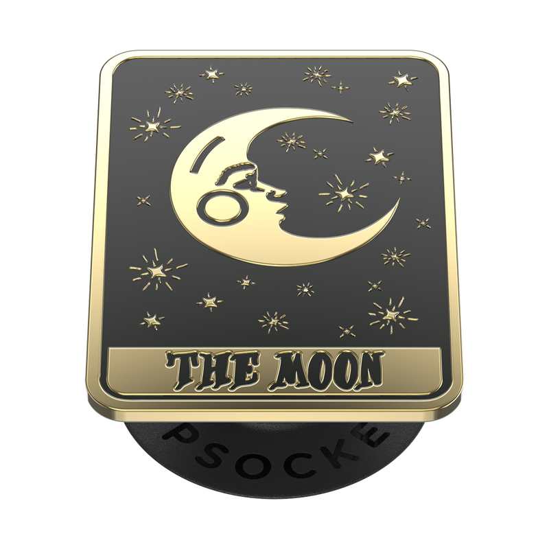Enamel Tarot Card Moon image number 1