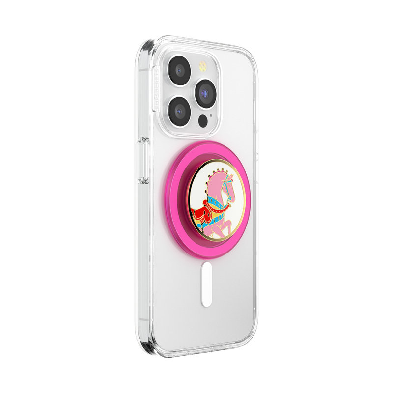 Enamel Carousel Pony — MagSafe PopGrip image number 5