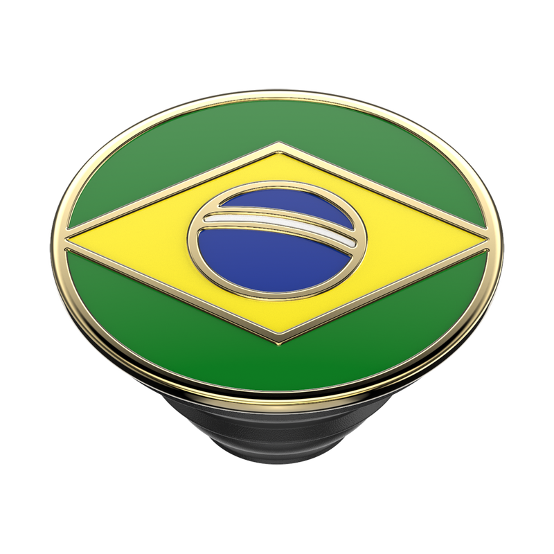 Enamel Brazilian Flag — PopTop image number 0