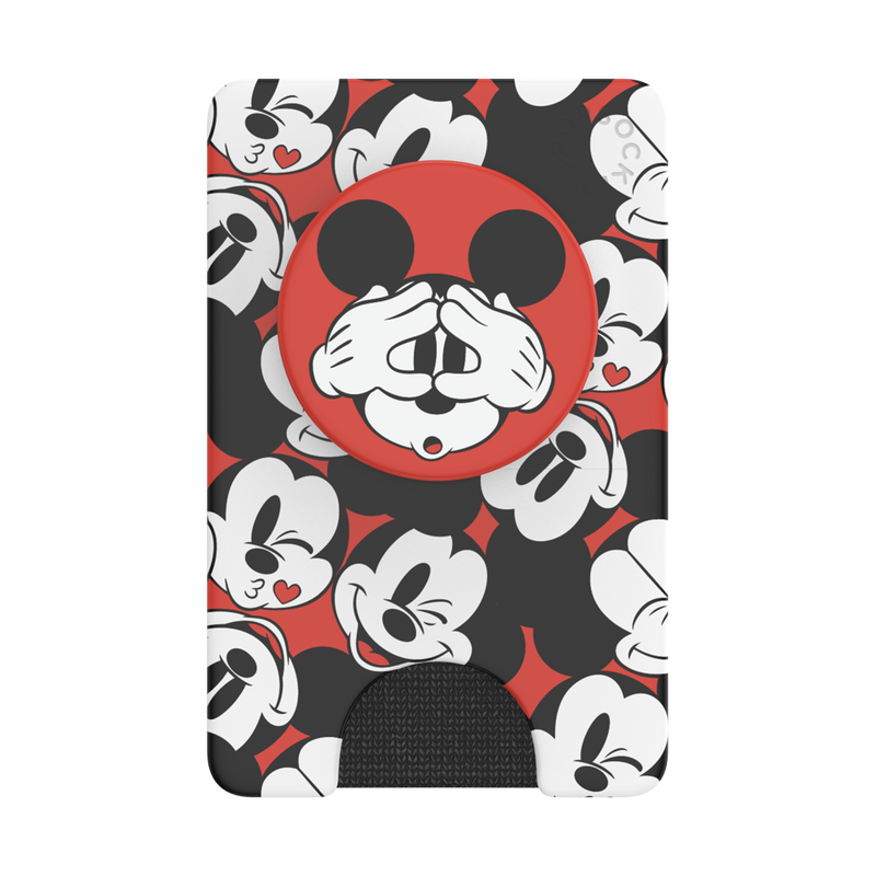 Disney - PopWallet+ Mickey Face Pattern image number 1