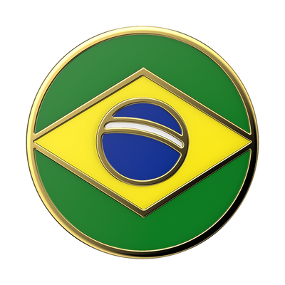 Secondary image for hover Enamel Brazilian Flag — PopTop