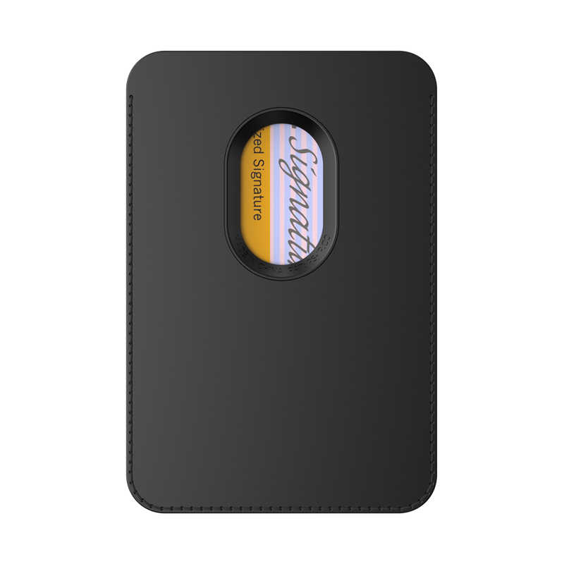 Black — Softgoods MagSafe PopWallet+ image number 8