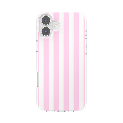 Club Stripe Pink — iPhone 16 Plus MagSafe Case