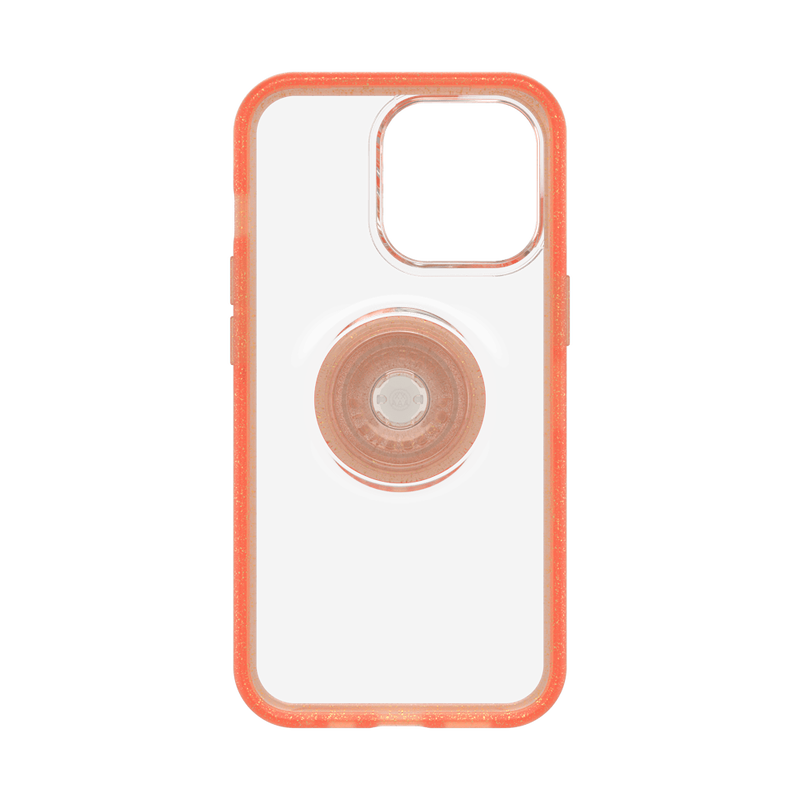 OtterBox iPhone 13 Otter + Pop Symmetry Series Clear Case Melondramatic