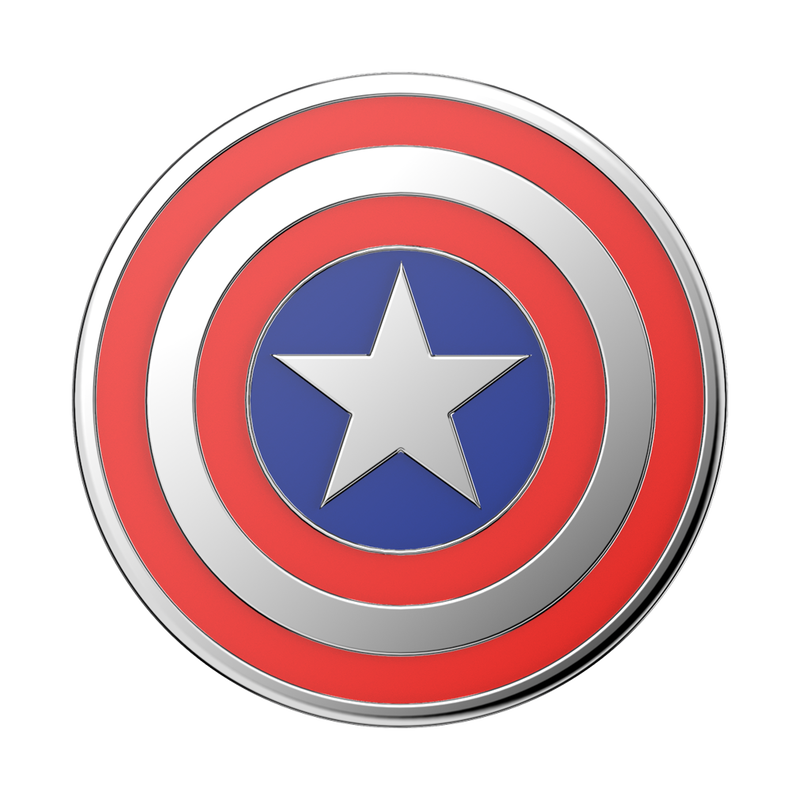 Enamel Captain America image number 0