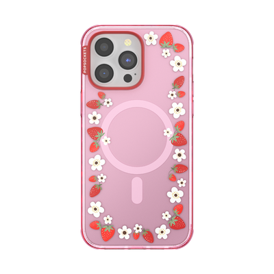 Strawberry Frame — iPhone 14 Pro Max MagSafe Case