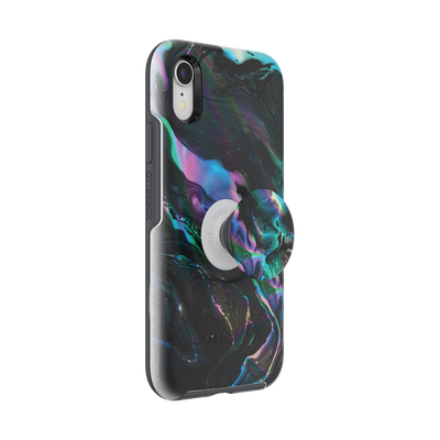 Secondary image for hover Otter + Pop Symmetry Series Case Oil Agate — iPhone XR