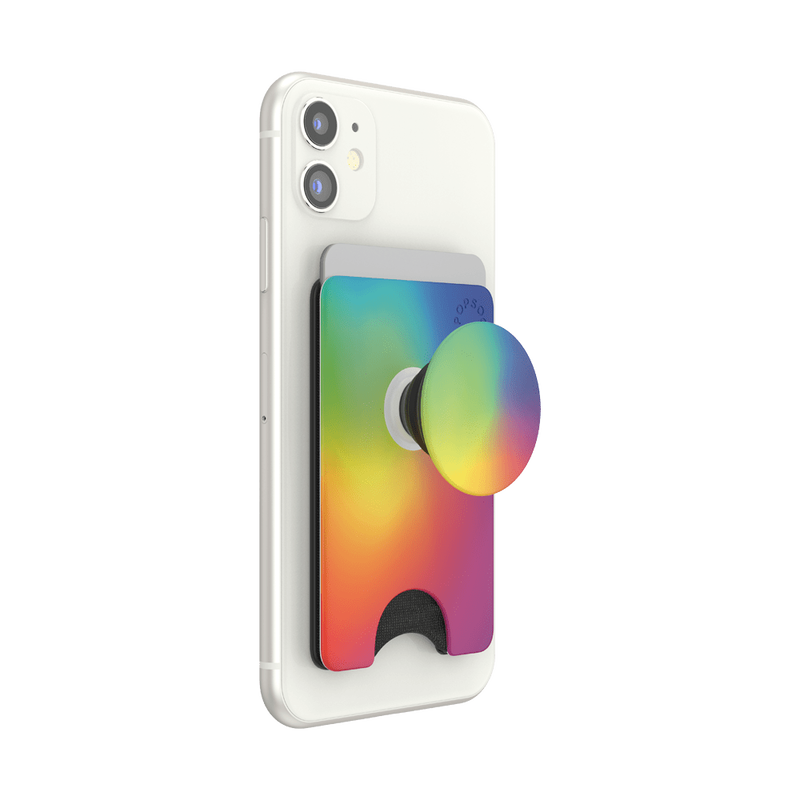 Watercolor Rainbow PopWallet+ image number 6