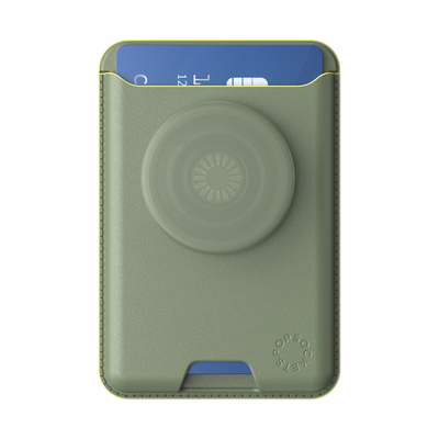 Secondary image for hover Eucalyptus — Softgoods PopWallet+ for MagSafe