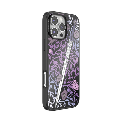 Secondary image for hover Mirror Thorny Blade Lavender — iPhone 16 Pro Max MagSafe Case