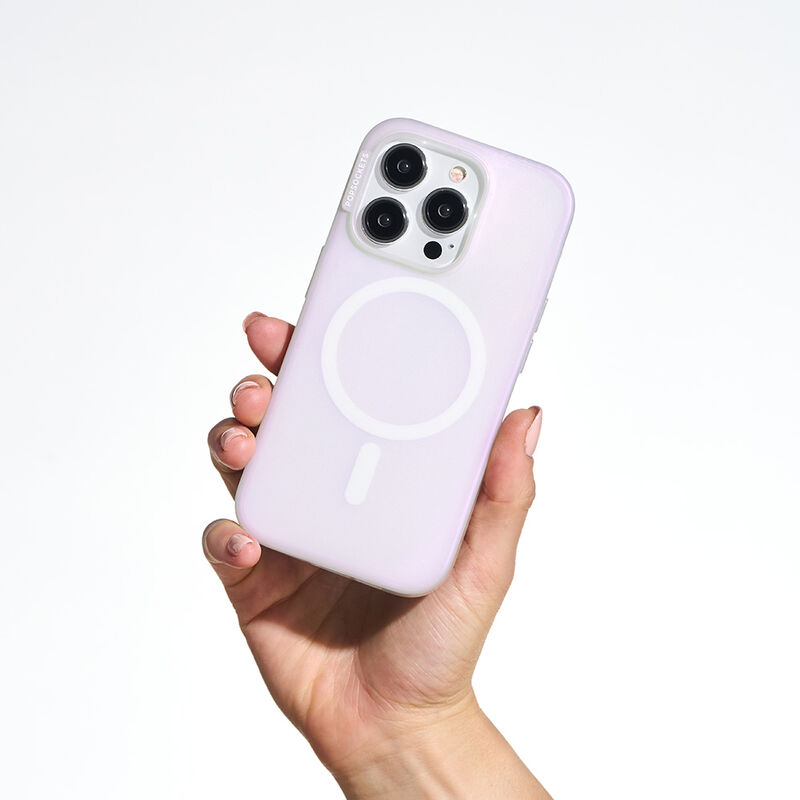 White Opalescent — iPhone 15 Plus MagSafe Case image number 6