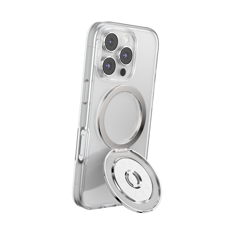 Aluminum Radial Silver —  MagSafe Kick-Out Grip & Stand image number 10