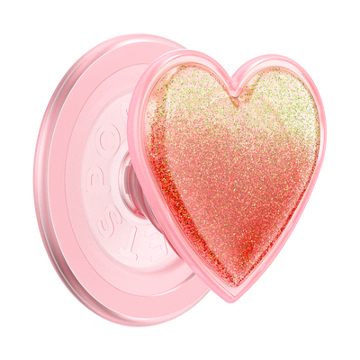 Squishy Tidepool Heart Pinky — PopGrip for MagSafe