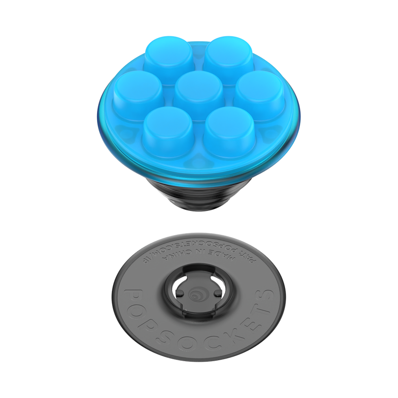 PopFidget Popper Electric Blue — Adhesive PopGrip image number 6