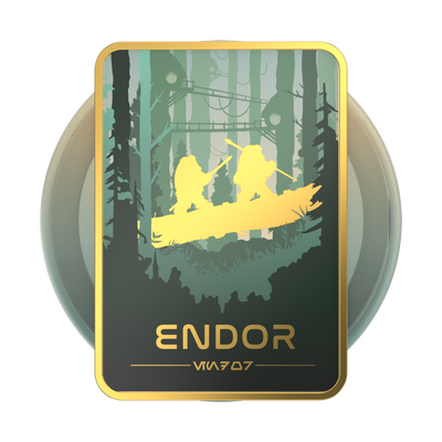 Secondary image for hover Enamel Welcome To Endor — PopGrip for MagSafe