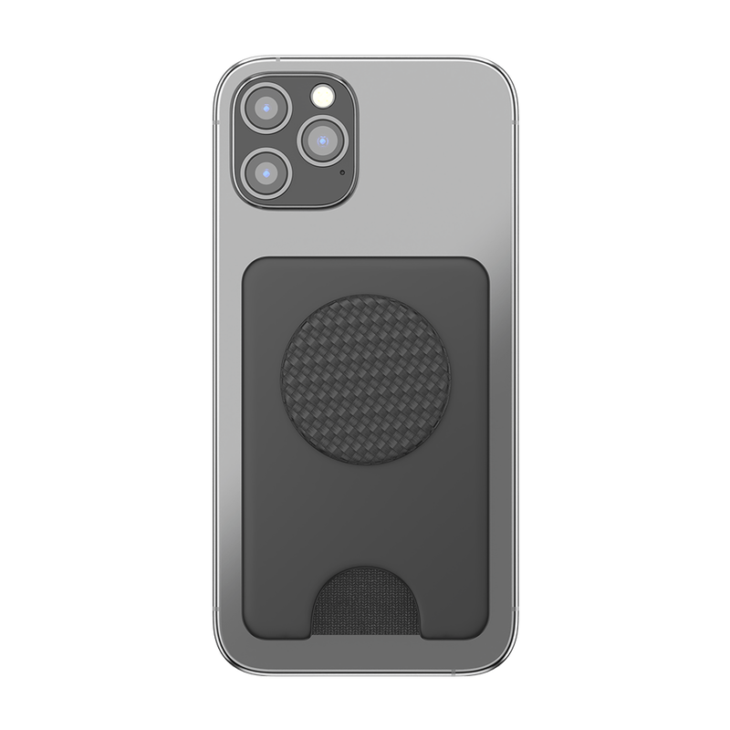 Carbonite Weave — PopWallet+ for MagSafe image number 3