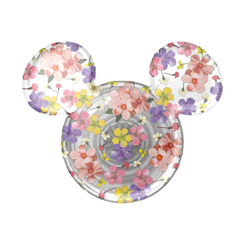 Translucent Mickey Mouse Cascading Flowers — Adhesive PopGrip image number 1