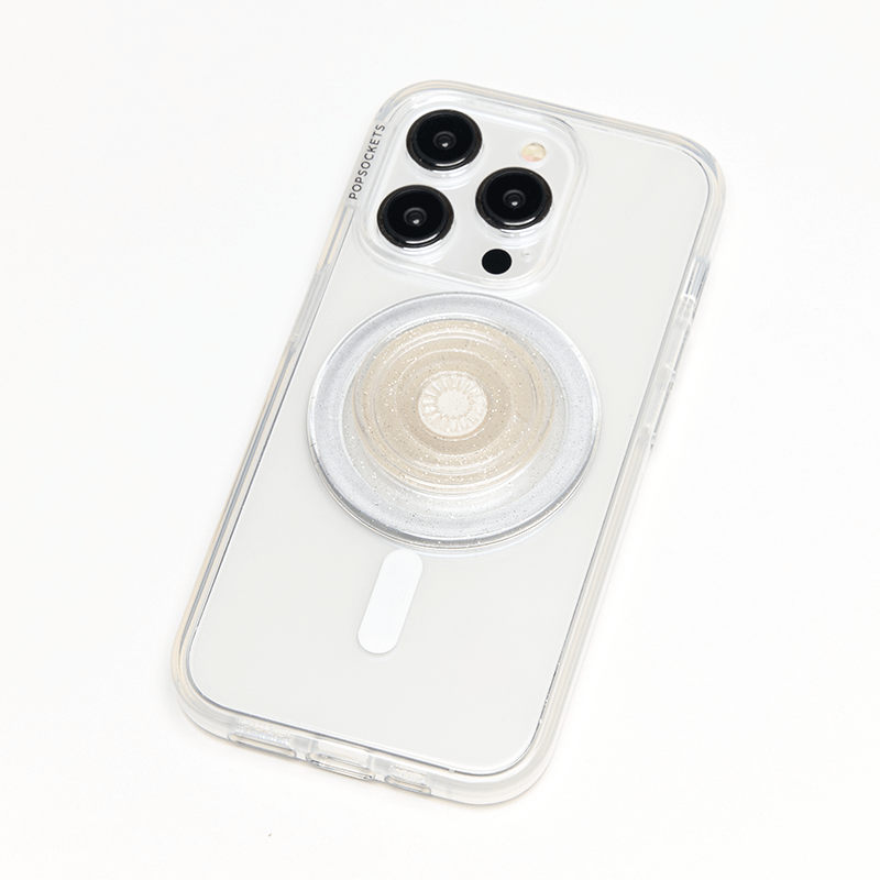 Clear Glitter — MagSafe PopGrip image number 3