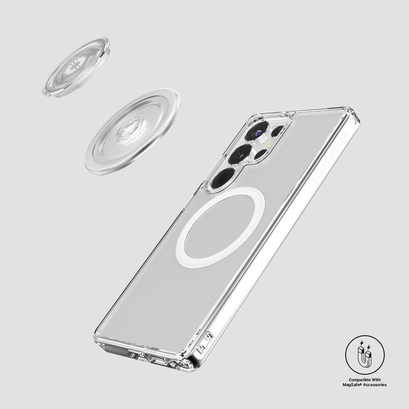 Clear — Samsung Galaxy S25 MagSafe Case image number 4