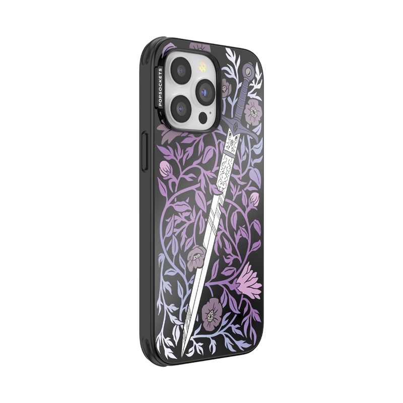 Mirror Thorny Blade Lavender — iPhone 14 Pro Max MagSafe Case image number 1