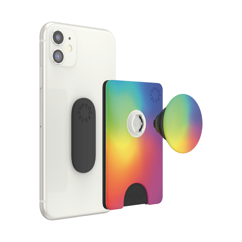 Watercolor Rainbow PopWallet+ image number 3