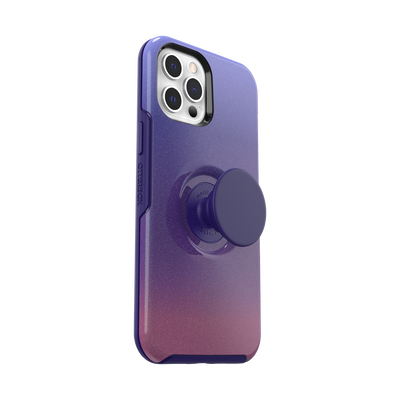 Secondary image for hover Otter + Pop Symmetry Series Case Violet Dusk — iPhone 12 Pro Max